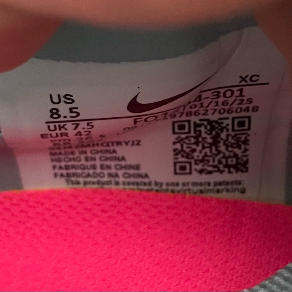 NEW Nike Zoom Mercurial Superfly 10 Elite FG Mens 8.5 W10 Cleats 2026-3e1 - Picture 7 of 7